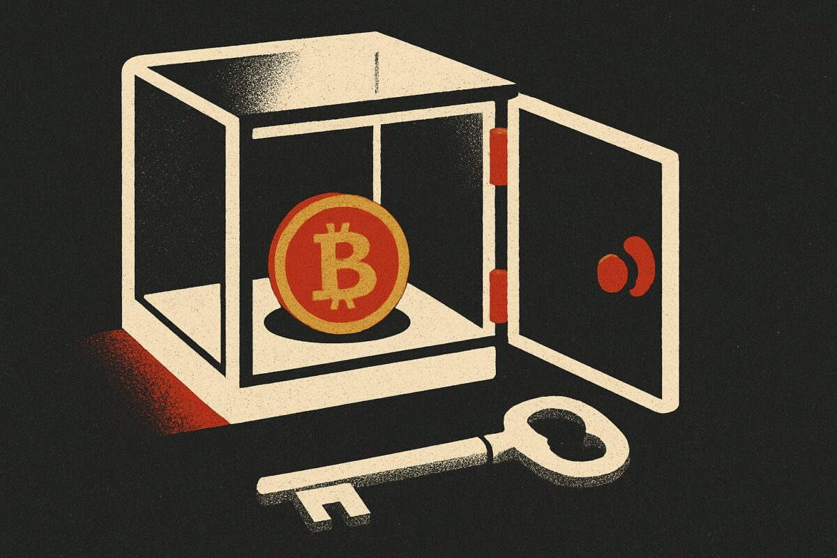 Illustration: Bitcoin kaufen reicht nicht: Wer den Schlüssel hält, trägt das Risiko