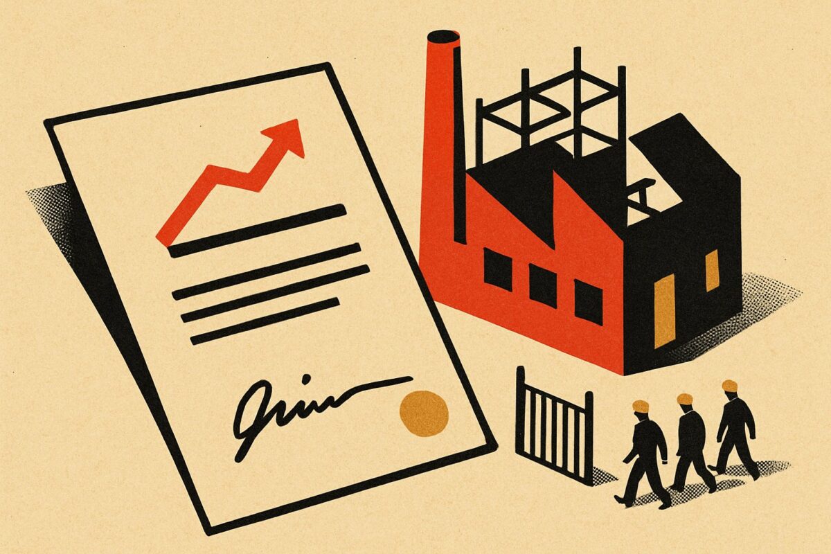 Illustration: Auslandsinvestitionen steigen: Warum 50 Prozent wenig beweisen