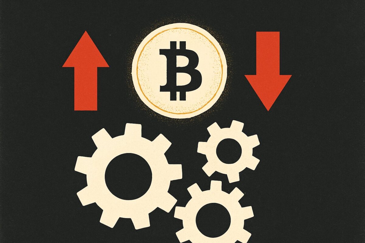 Illustration: Bitcoin steigt, doch Market-Maker kassieren woanders