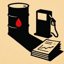 Illustration: Brent über 90 Dollar: Der Schock startet nicht an der Tankstelle