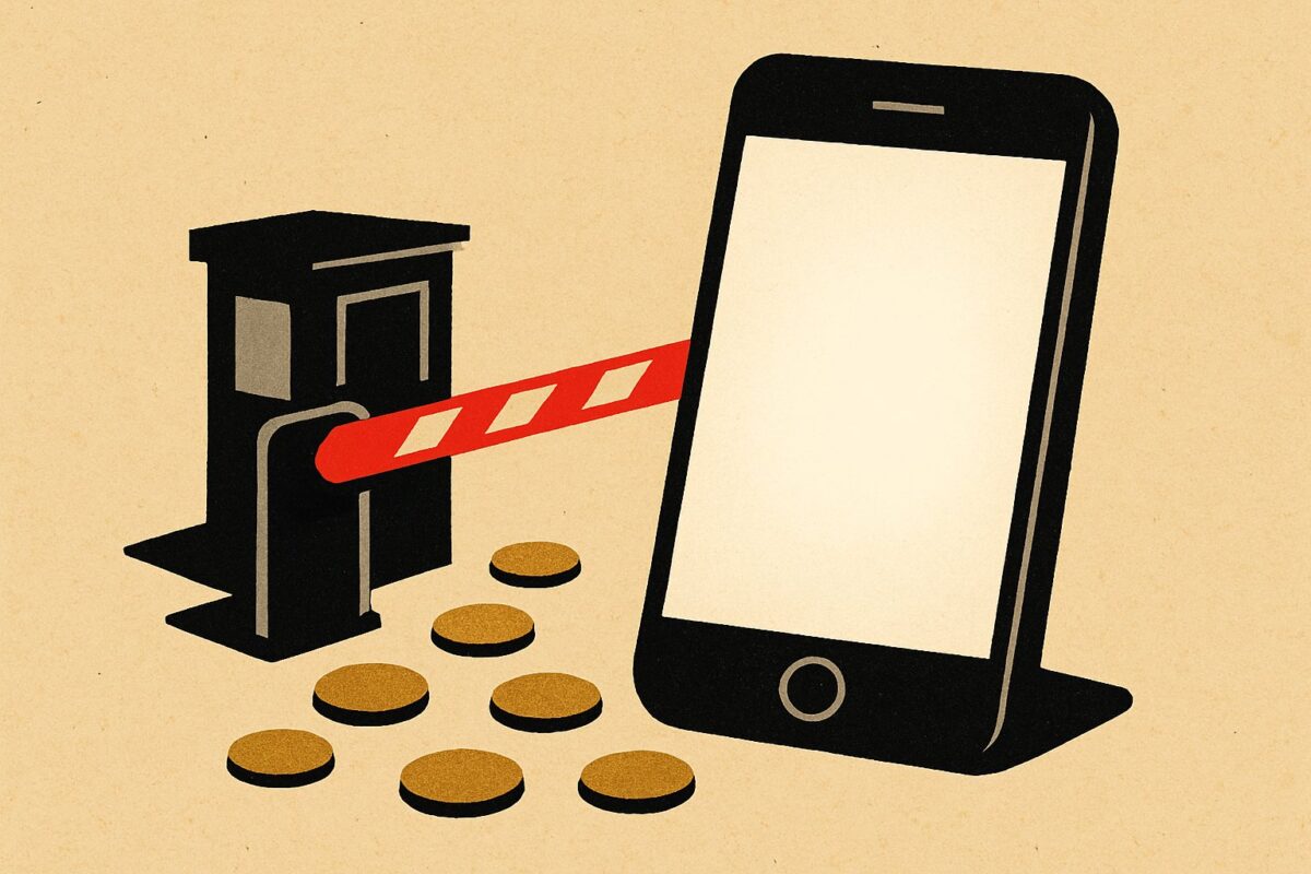 Illustration: Die Depot-App zeigt den Kurs. Den Preis zahlen Sie woanders
