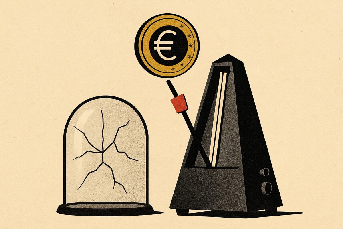 Illustration: EZB-Zinsentscheid gilt als eingepreist. Genau das ist das Risiko.