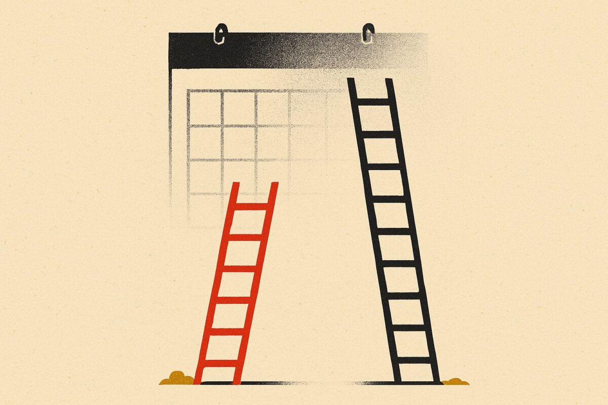Illustration: Inverse Zinskurve warnt vor Rezession, nur nicht vor dem Datum