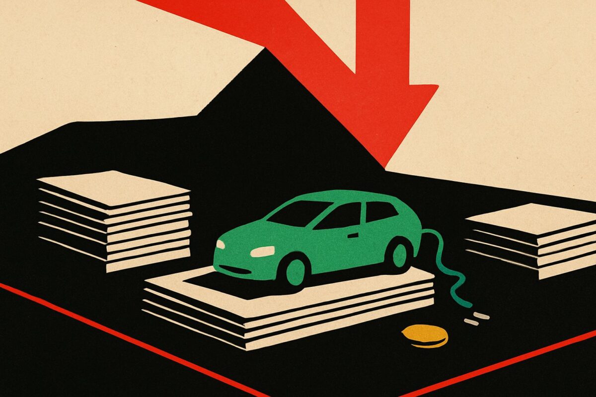 Illustration: US-Schlussbericht: Tesla steigt 5,51 Prozent, Dow bleibt schwach