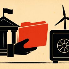 Illustration: 1 Brandbrief zeigt: Banken sollen neue Windkraft-Risiken tragen