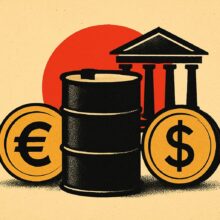 Illustration: 107 Dollar für Brent: Warum Öl den Euro-Dollar-Kurs verzerrt