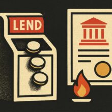 Illustration: 11 Prozent plus beim Krypto-Kredit-Token Aave: Der Zinsaufschlag zählt
