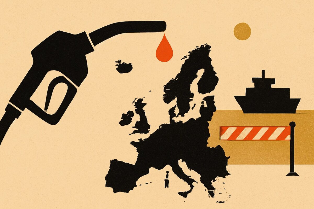 Illustration: 24 Prozent Dieselplus: Europas Inflationsrisiko steckt in Trumps Plan