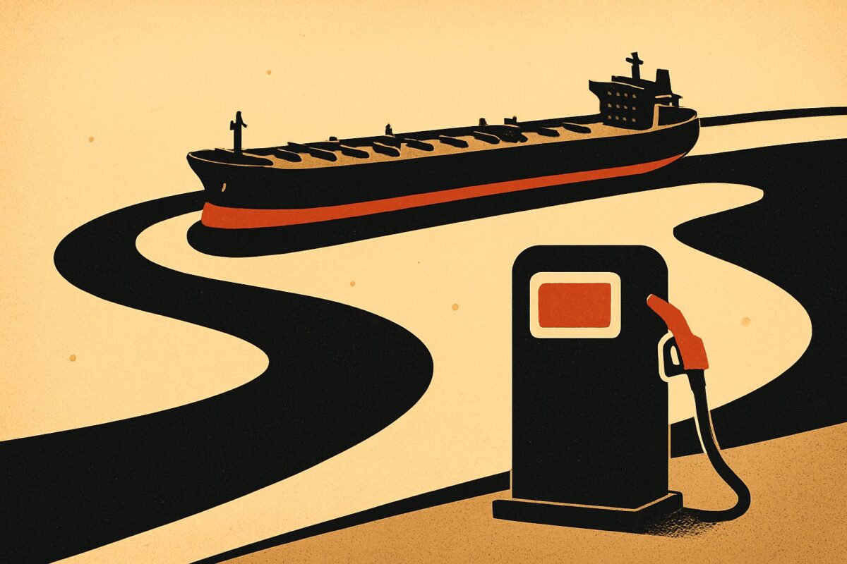 Illustration: 25-Jahres-Rekord bei Öltankern: Der Transport wird zum Inflationsrisiko