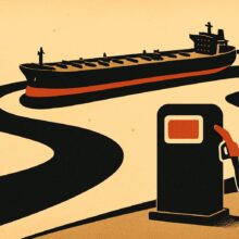 Illustration: 25-Jahres-Rekord bei Öltankern: Der Transport wird zum Inflationsrisiko