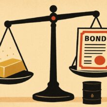 Illustration: 4.459 Dollar: Gold steigt, doch der sichere Hafen hat ein Zinsproblem