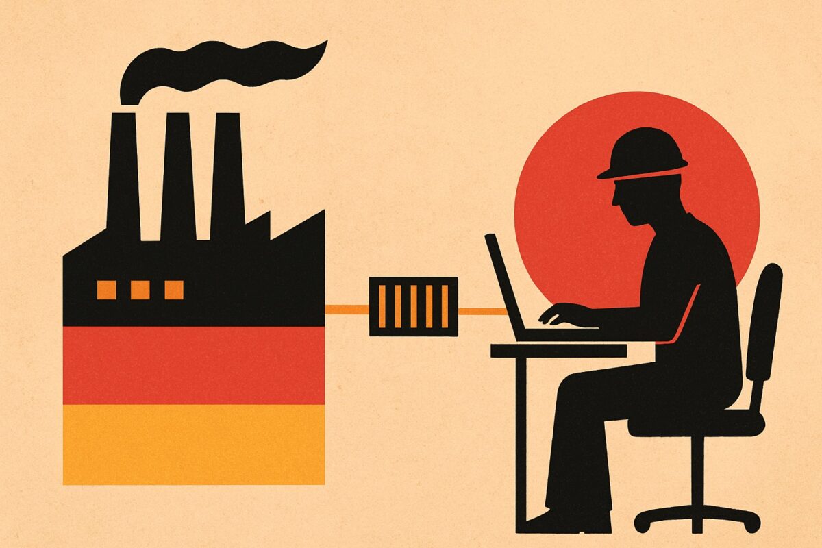Illustration: 43 Prozent der Maschinenbauer forschen im Ausland: Der Börsenbonus wackelt