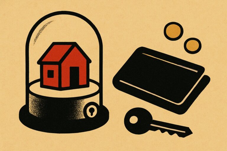 Illustration: 612.000 Immobilienkäufe erwartet: Ein bezahltes Haus ersetzt kein Geld