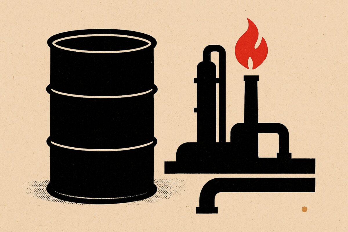Illustration: 98,42 Dollar je Fass Brent: Der Engpass liegt in den Raffinerien