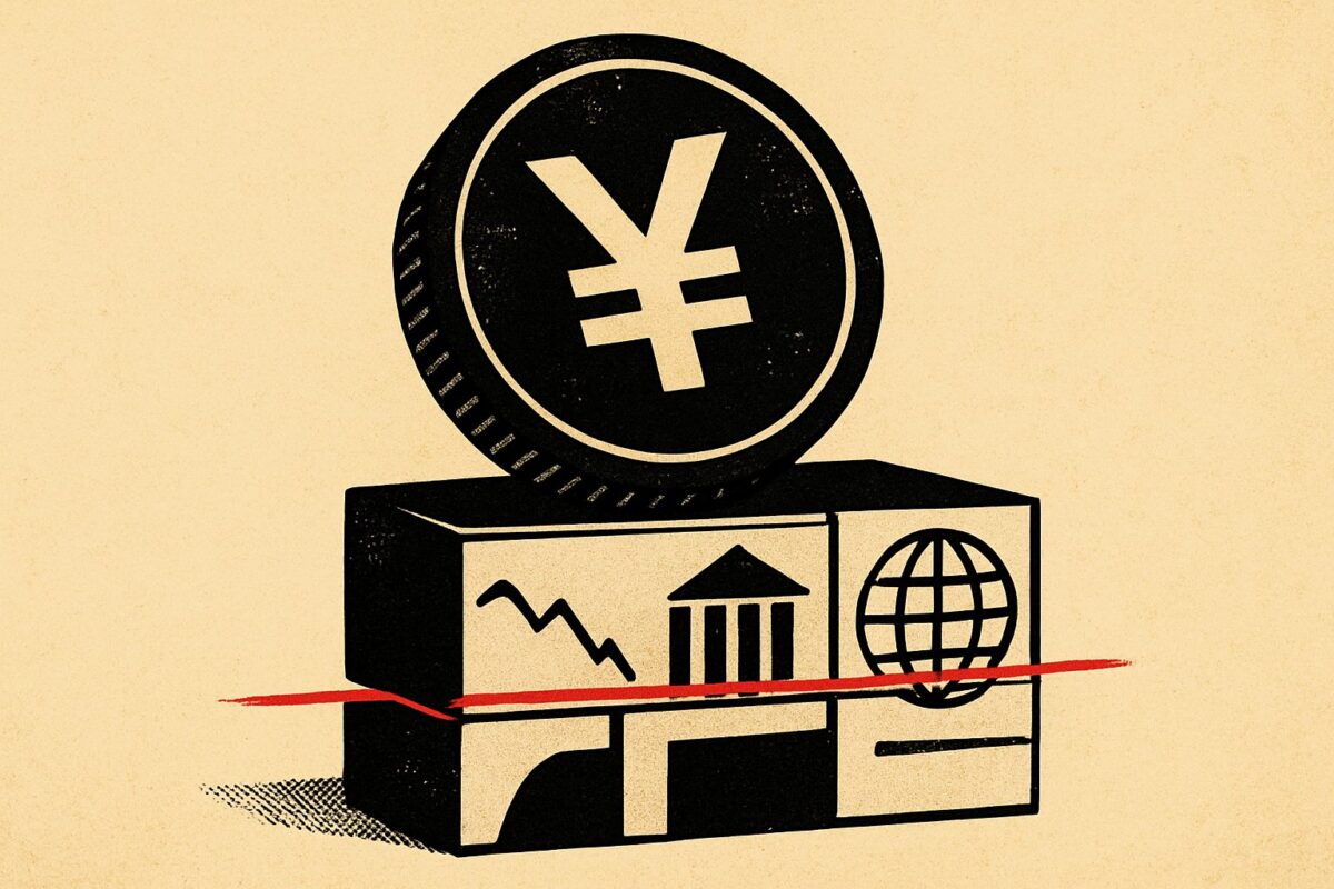 Illustration: Bank of Japan: Ein teurerer Yen wird zum Stresstest für Risikoanlagen