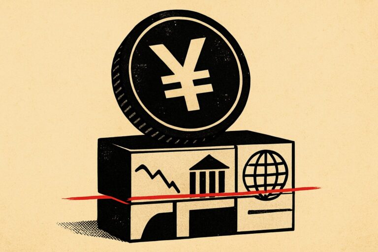 Illustration: Bank of Japan: Ein teurerer Yen wird zum Stresstest für Risikoanlagen