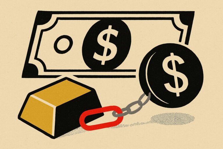 Illustration: Bitcoin kauft fast 18 Unzen Gold: Das ist kein Krypto-Sieg