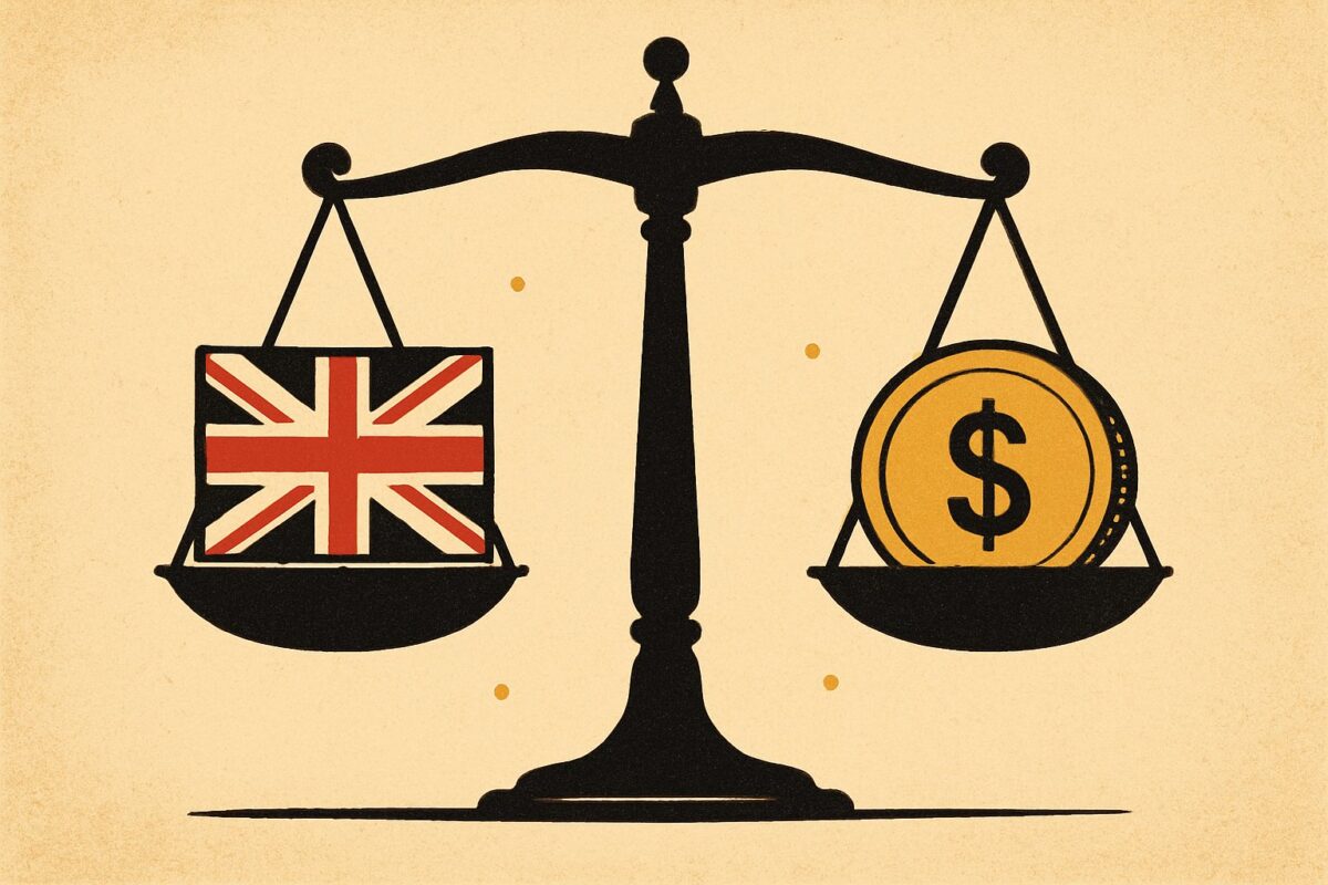 Illustration: Britische Verbraucherpreise: Die erste Marktreaktion fällt erstaunlich ruhig aus