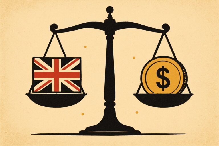 Illustration: Britische Verbraucherpreise: Die erste Marktreaktion fällt erstaunlich ruhig aus