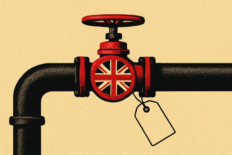 Illustration: Britisches Gasfeld: Heimisches Gas ist kein Preisdeckel