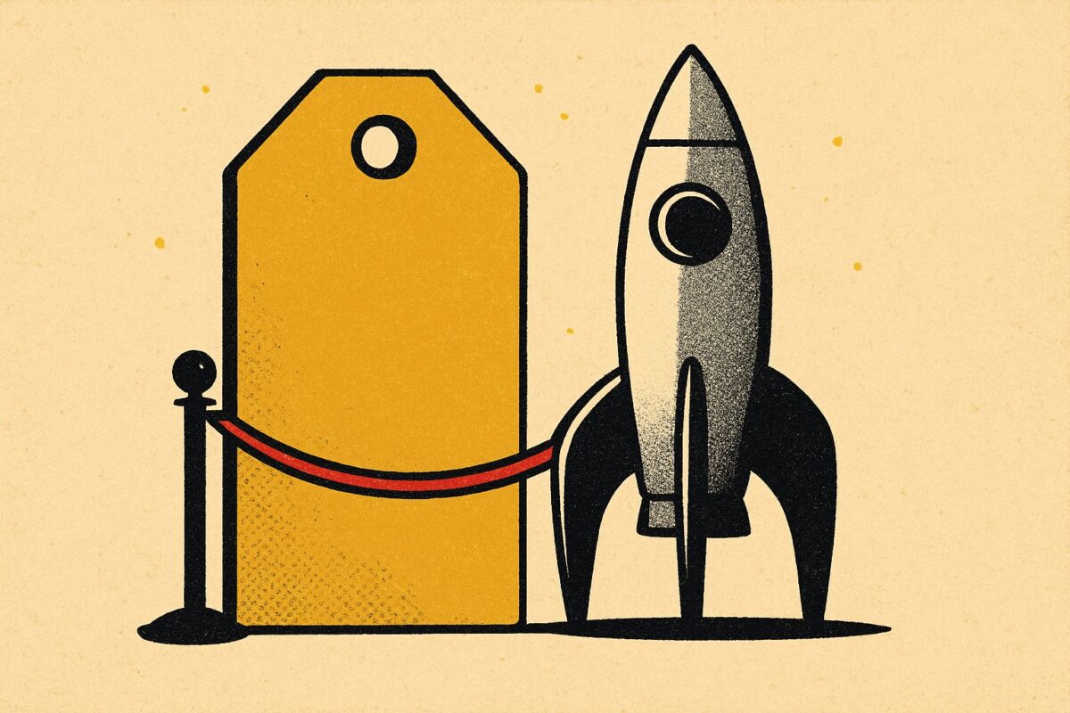Illustration: Citi nennt 12 Billionen für SpaceX. Die Bewertung läuft den Zahlen voraus