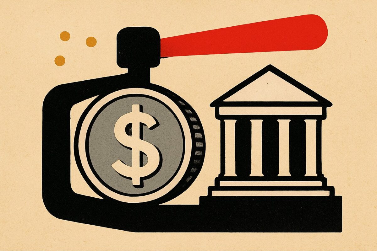 Illustration: Der Dollar verliert seinen Zinsbonus, weil die Fed unter Druck steht