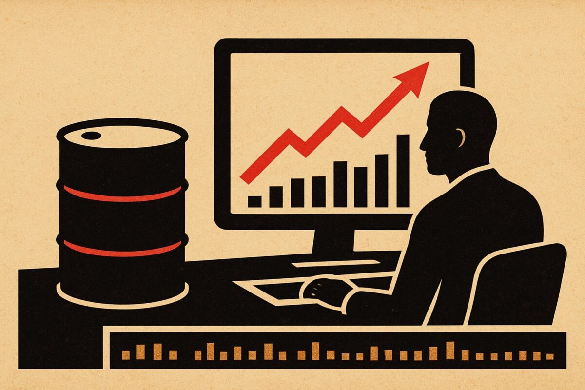 Illustration: Der Ölpreis steigt und verschiebt den DAX-Blick auf Inflation