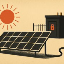 Illustration: Deutschland hat Solarrekord. Das Stromnetz bleibt der Engpass