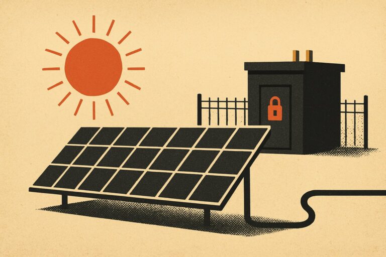 Illustration: Deutschland hat Solarrekord. Das Stromnetz bleibt der Engpass