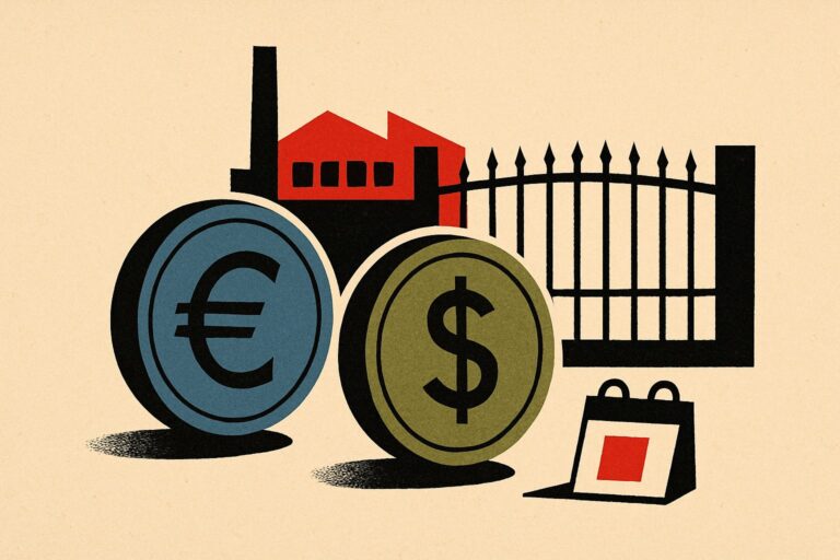Illustration: EUR/USD fällt vor dem ISM: Heute beginnt der Dollar-Test