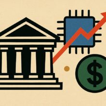 Illustration: Fed-Abend um 20 Uhr: Nasdaq steigt, Dollar wird stärker