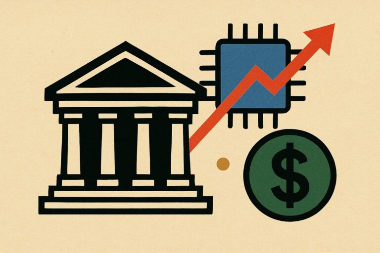 Illustration: Fed-Abend um 20 Uhr: Nasdaq steigt, Dollar wird stärker