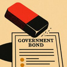 Illustration: Frankreichs Schulden löschen? Die Rechnung bleibt liegen