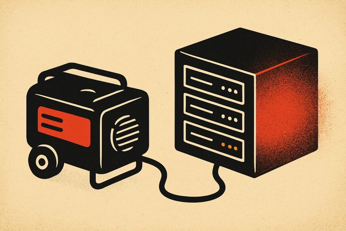 Illustration: Generac steigt nach dem Amazon-Deal und macht Strom zur KI-Frage