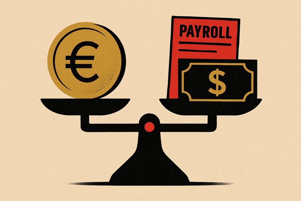 Illustration: Gold fällt auf 4.367 Dollar: Warum Jobs jetzt wichtiger sind