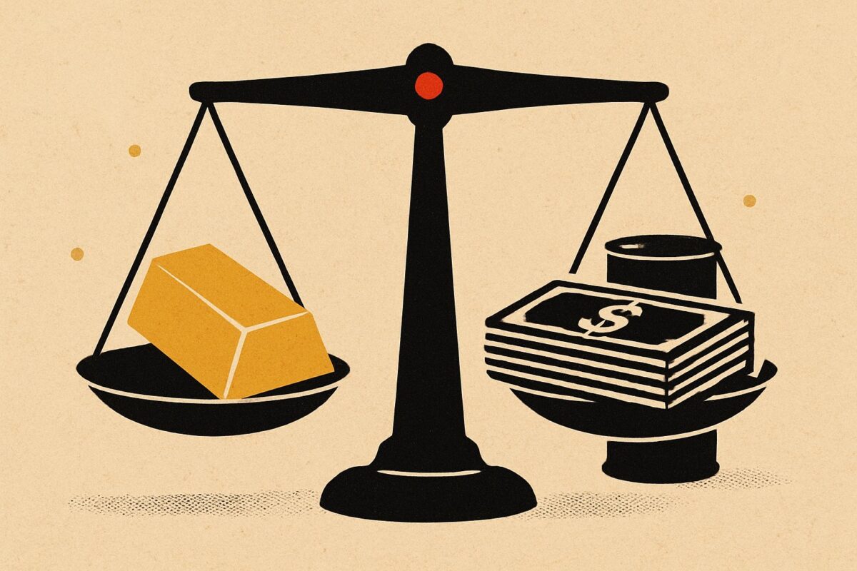 Illustration: Gold fällt vor den US-Inflationsdaten. US-Zinsen drücken den Preis