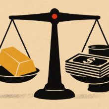 Illustration: Gold fällt vor den US-Inflationsdaten. US-Zinsen drücken den Preis