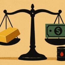 Illustration: Gold fällt 3 Prozent: US-Inflation drückt stärker als Iran-Angst