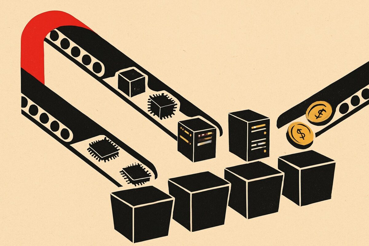 Illustration: KI-Boom: Warum Dell, HPE und Snowflake nicht gleich profitieren