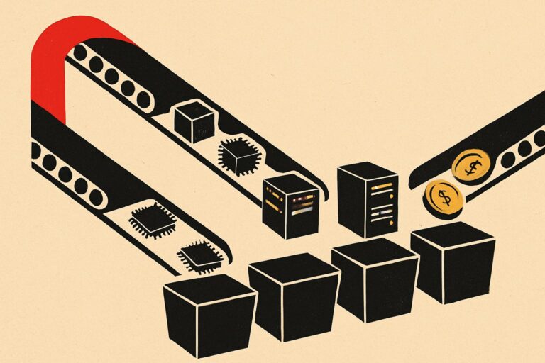 Illustration: KI-Boom: Warum Dell, HPE und Snowflake nicht gleich profitieren