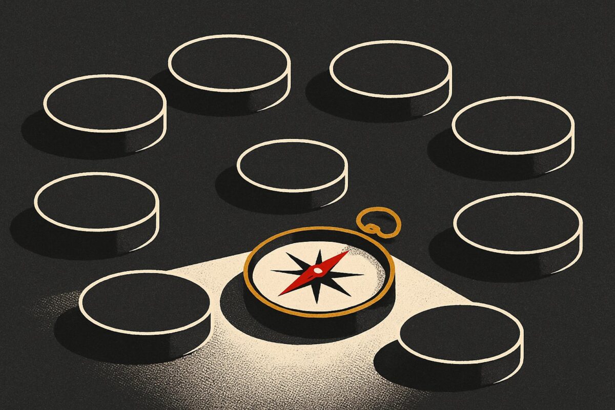 Illustration: Krypto-VCs nennen Herdentrieb jetzt Risikokontrolle