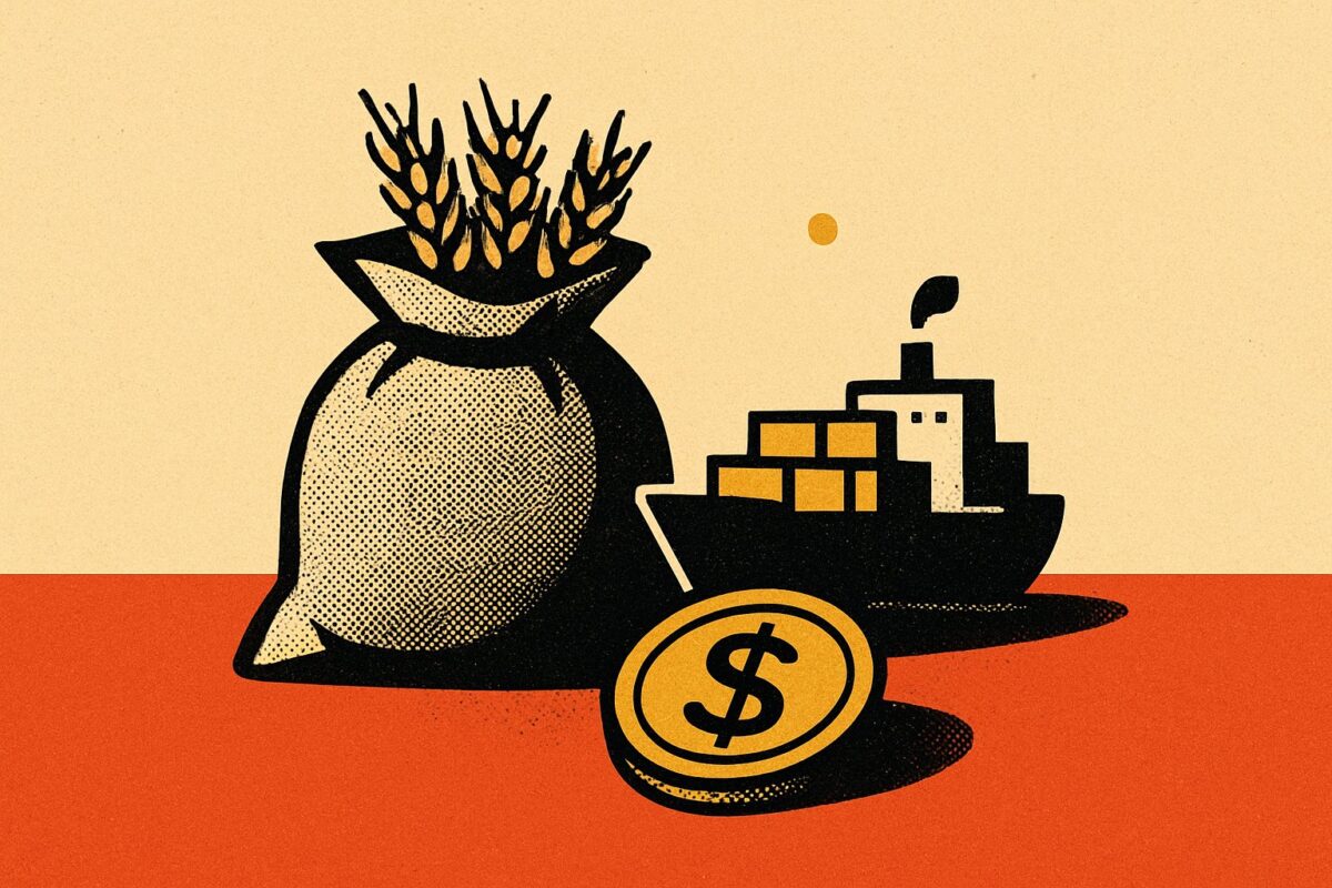 Illustration: Lebensmittelpreise steigen wieder: Das Öl ist nicht das Hauptproblem