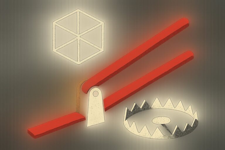 Illustration: Macht die Blockchain Krypto-Wetten mit Hebel wirklich sicherer?