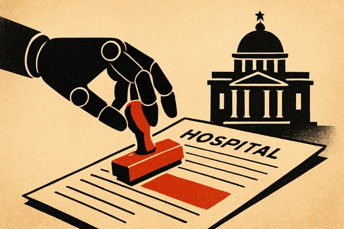 Illustration: Medicare-KI: Abgelehnte Leistungsanträge werden zum Aktienrisiko