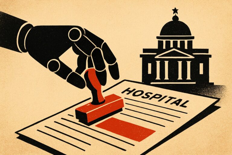 Illustration: Medicare-KI: Abgelehnte Leistungsanträge werden zum Aktienrisiko