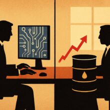 Illustration: Morgenlage: Nasdaq-Future steigt, Dow-Future fällt deutlich