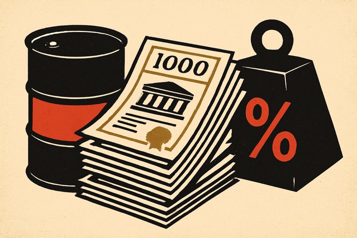 Illustration: Öl und US-Renditen steigen. Der Portfolio-Schutz versagt