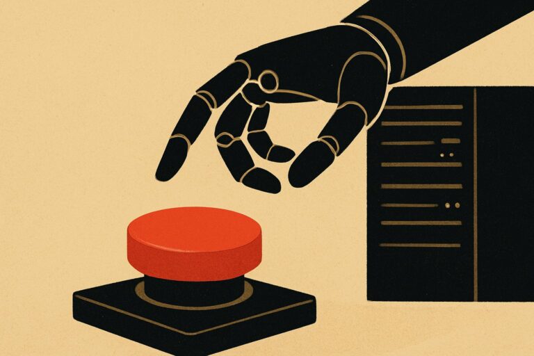 Illustration: OpenAI hält ein neues KI-Modell zurück. KI-Aktien unterschätzen Kontrolle