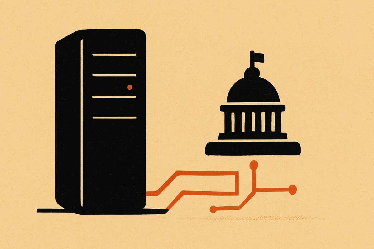 Illustration: Palantir steht auf Jahreshoch. Die Börse kauft Staatsnähe