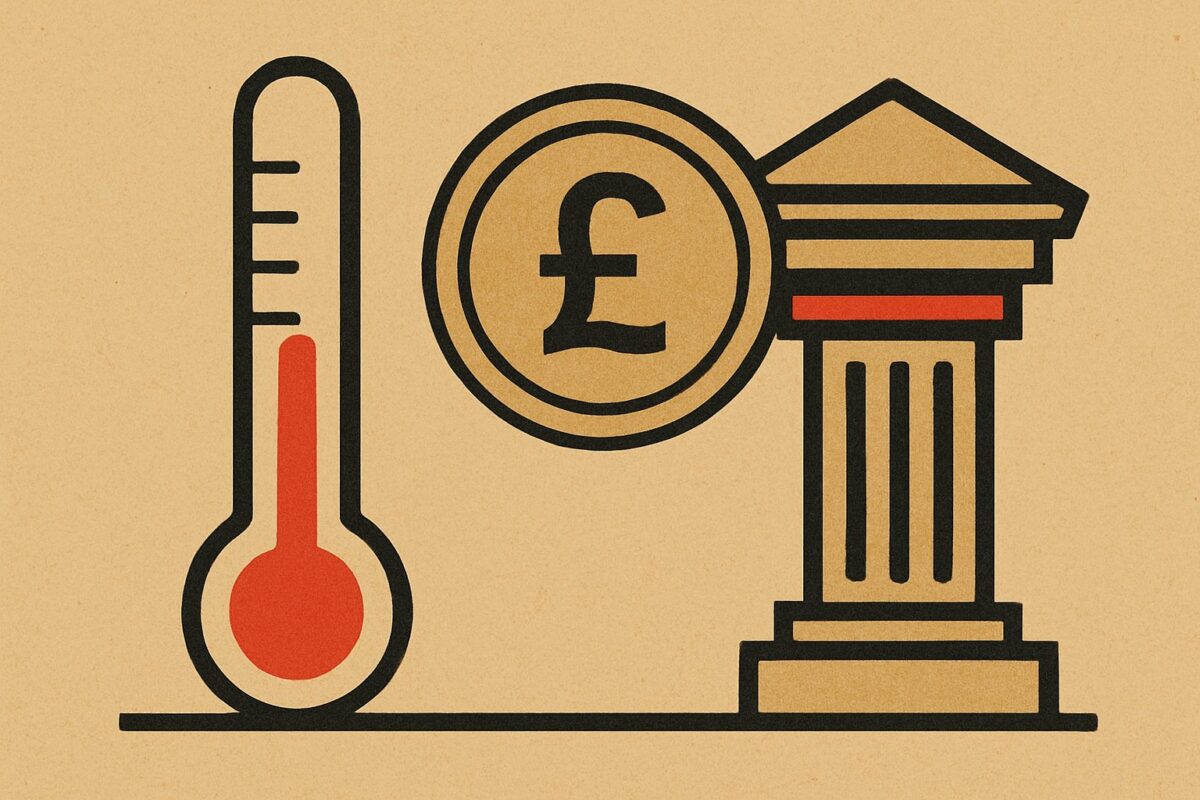 Illustration: Pfund vor Inflationsdaten: Großbritannien wird zum Devisentest